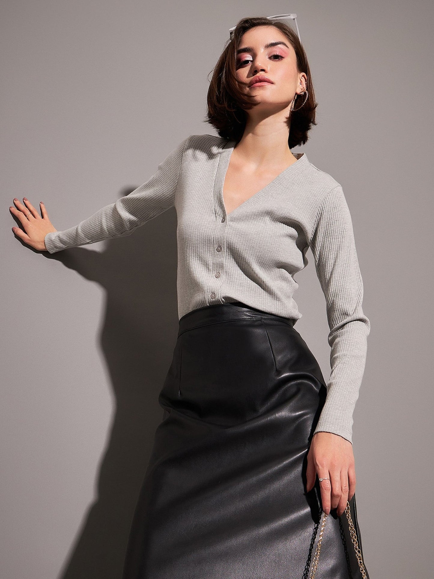 Women Open Cardigan Top
