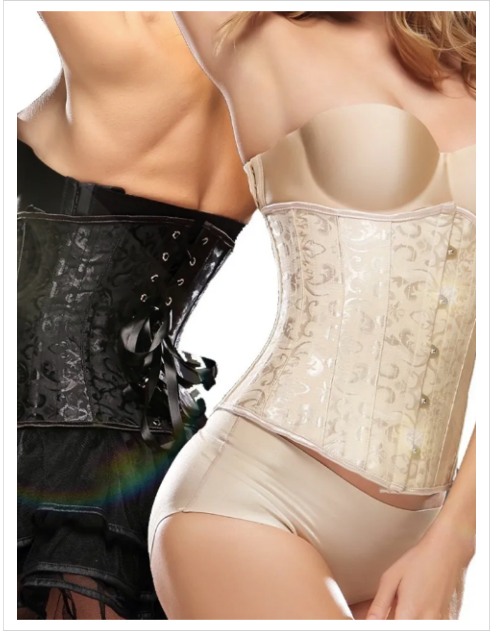 Faja Corset Modeladora Victoriana con 26 Varillas
