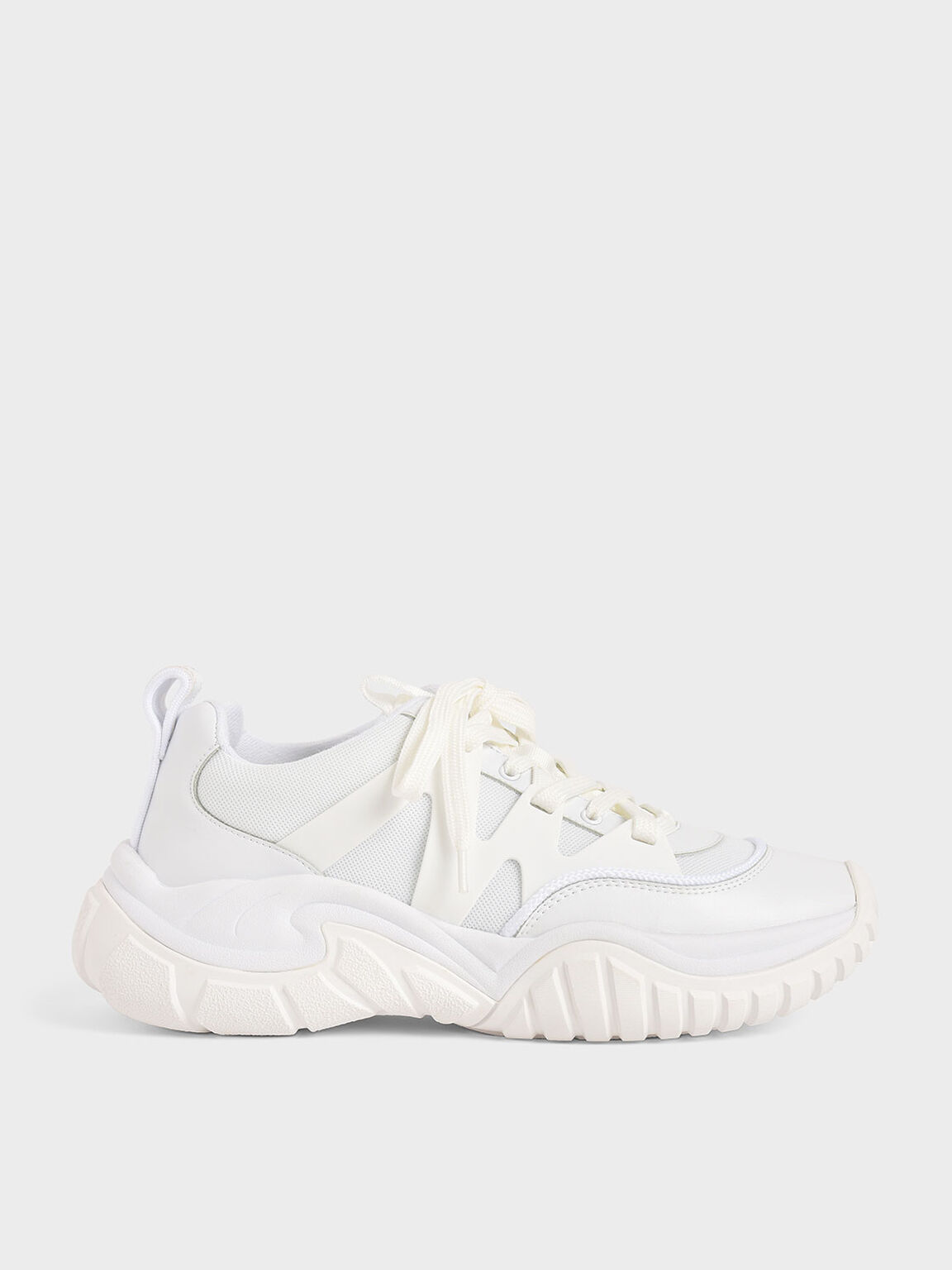 Chunky-Sneaker aus Mesh und Netz