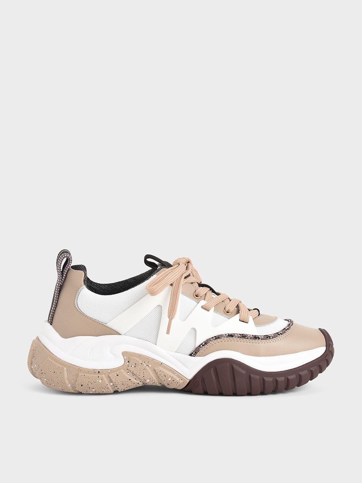 Chunky-Sneaker aus Mesh und Netz