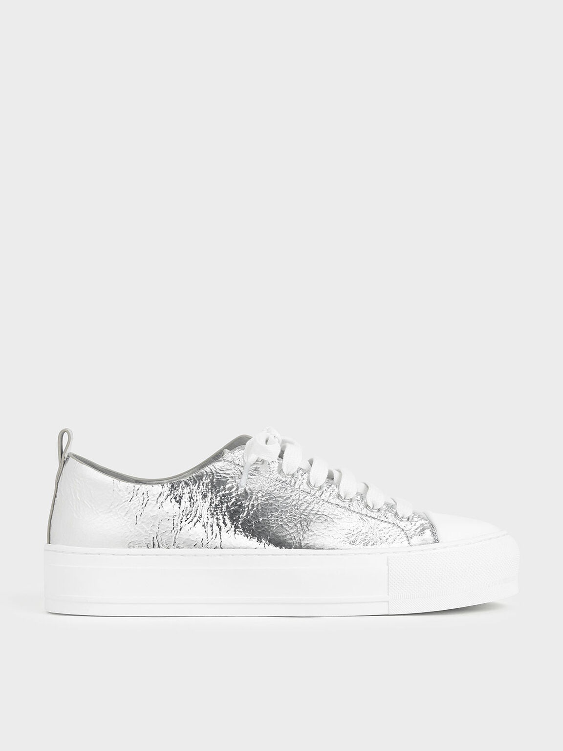 Metallic-Plateau-Sneaker