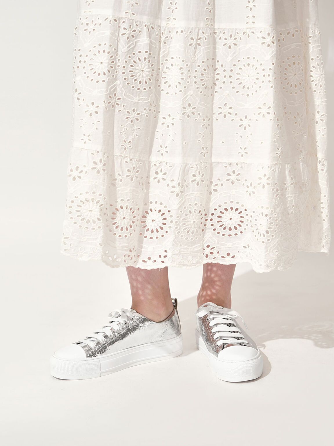 Metallic-Plateau-Sneaker