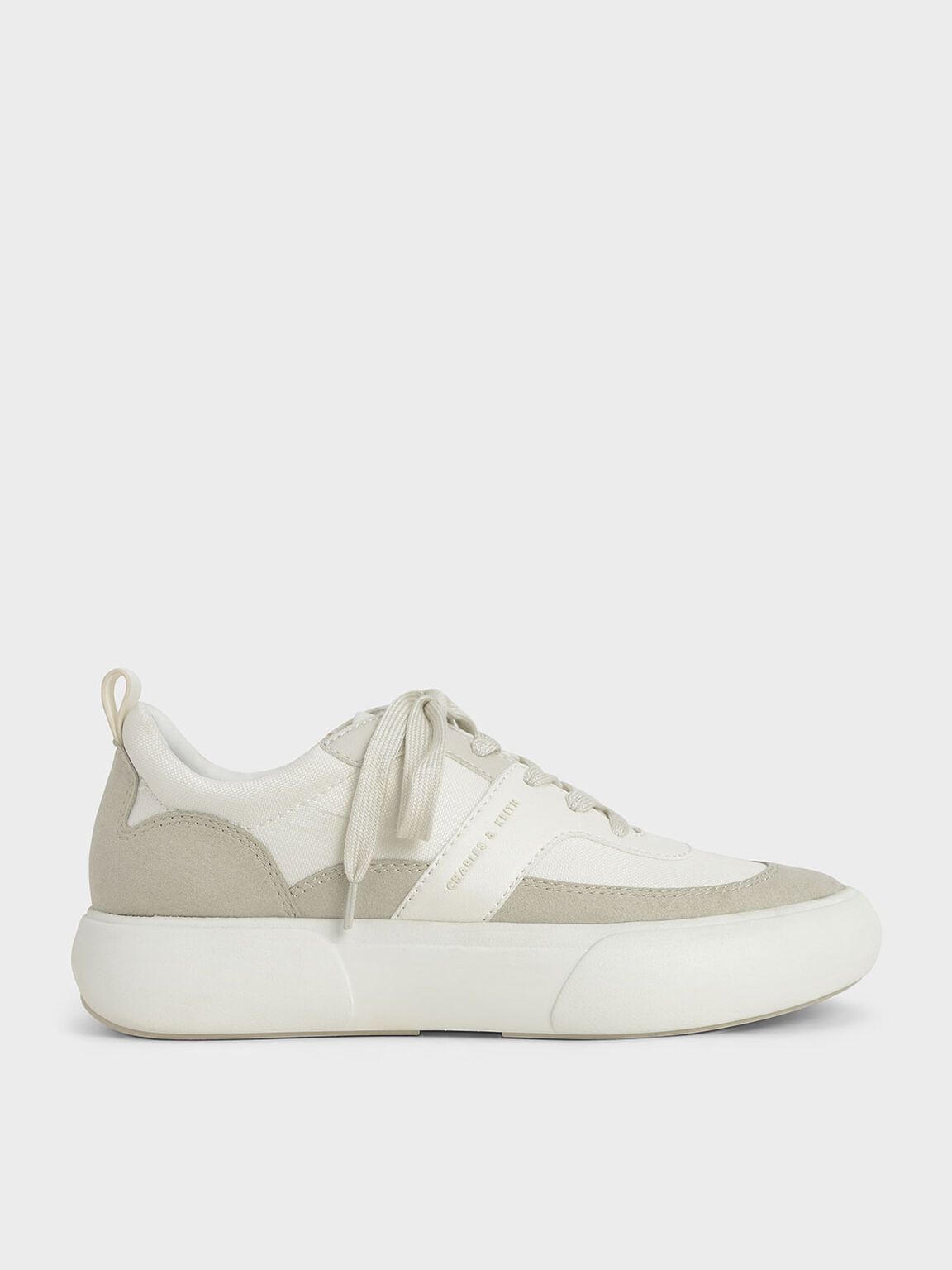 Strukturierte Low-Top-Sneaker