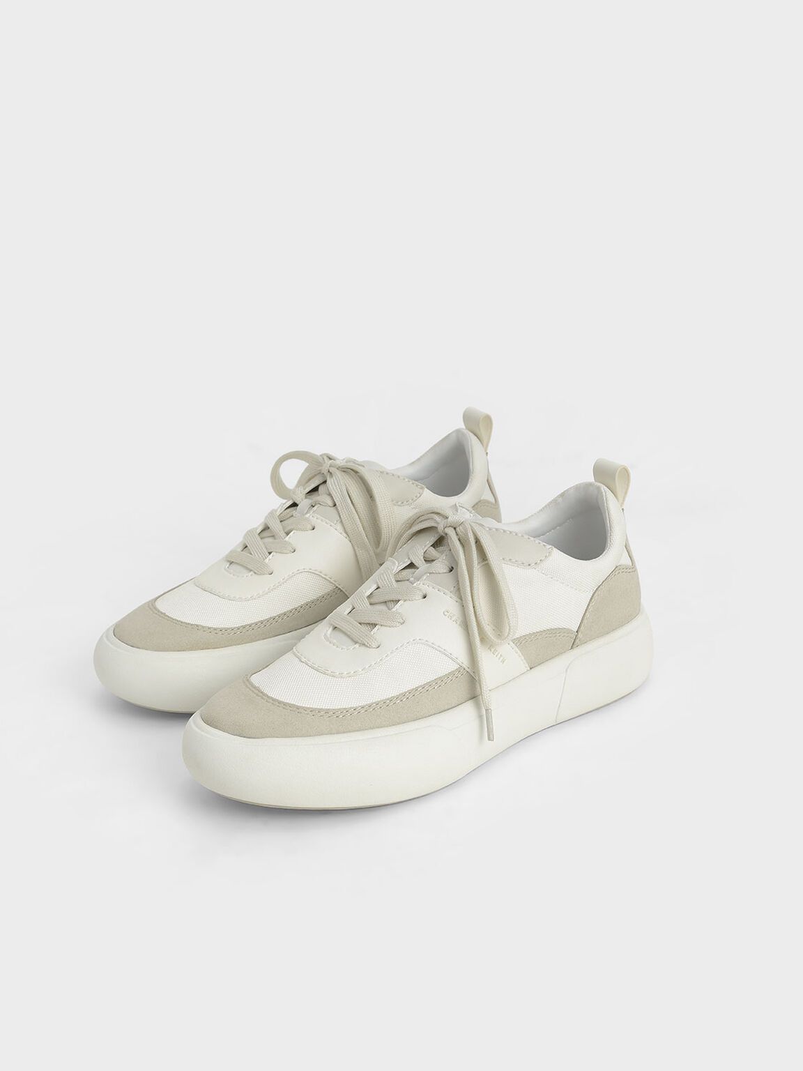 Strukturierte Low-Top-Sneaker