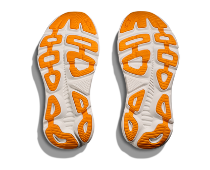 Hoka Gaviota 5 W, skomodell till dam. Denna modell är rymlig i passformen jämfört med andra Hoka skor. Här har ni Hokas stabilaste sko med pronationsstöd. Mörkblå färg i grunden med detaljer i lila, rött och orange. Perfekt för löpningen eller arbetspasset där du behöver mycket dämpning. 