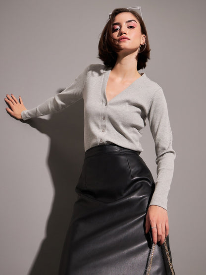 Women Open Cardigan Top