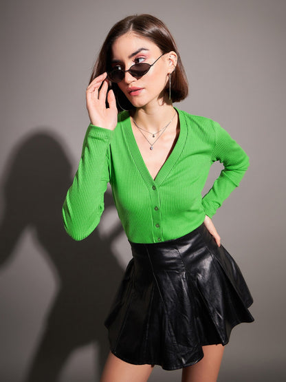 Women Open Cardigan Top