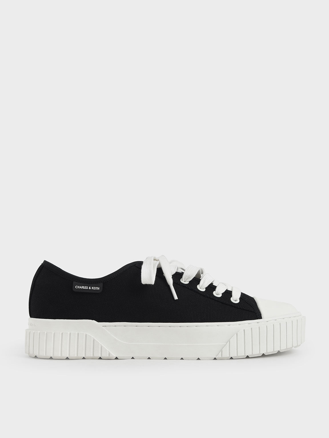 Organic Cotton Platform Sneakers