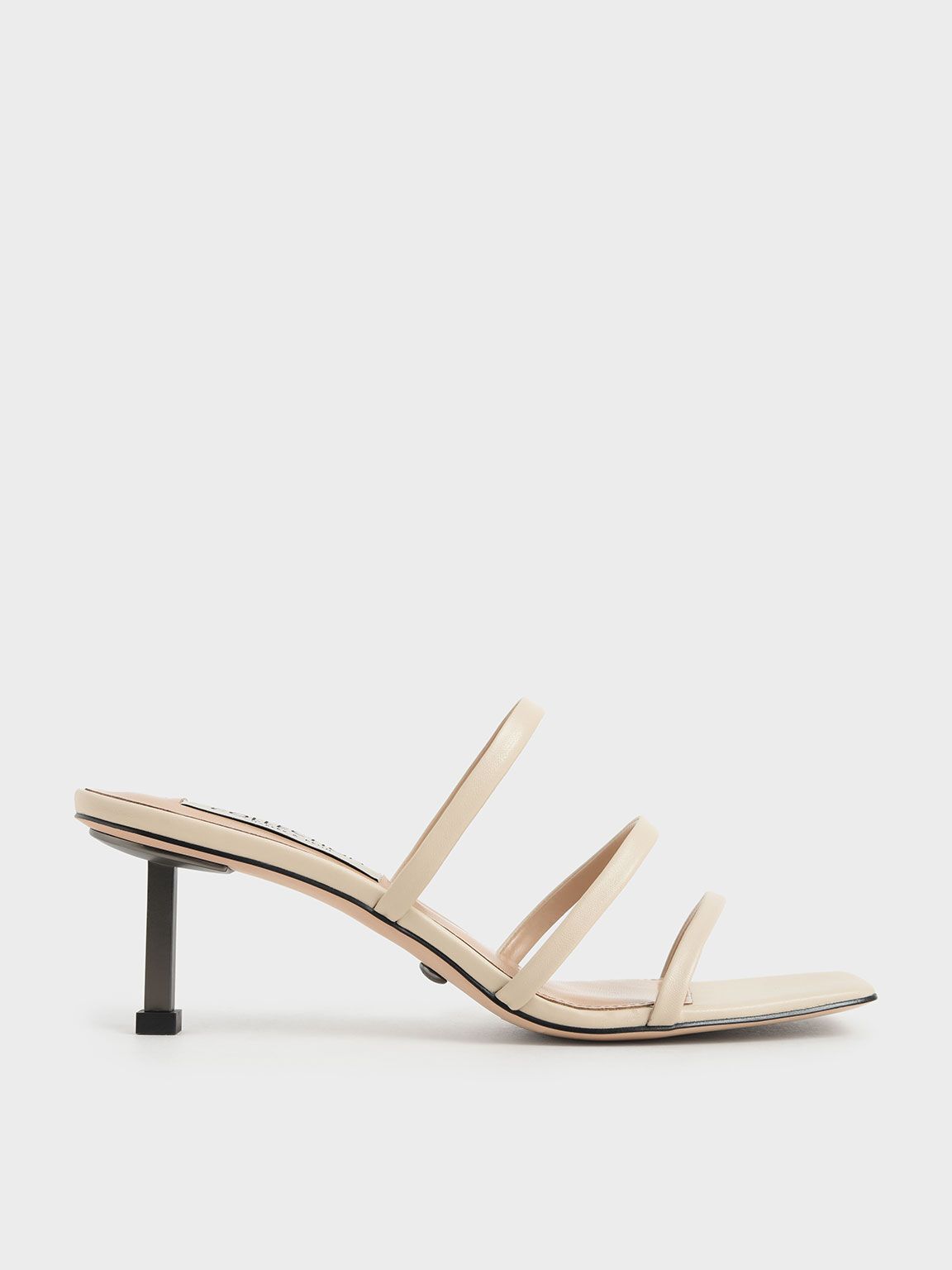 Strappy Heeled Mules